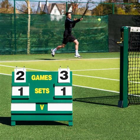 Freestanding Tennis Scoreboard Net World Sports Australia