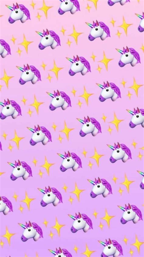 Unicorn Emoji Wallpapers Wallpaper Cave