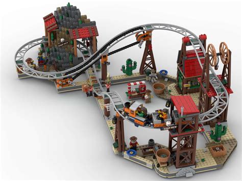 Lego Ideas Runaway Mine Train Coaster