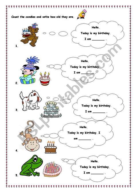 How Old Are You ESL Worksheet By Elaa