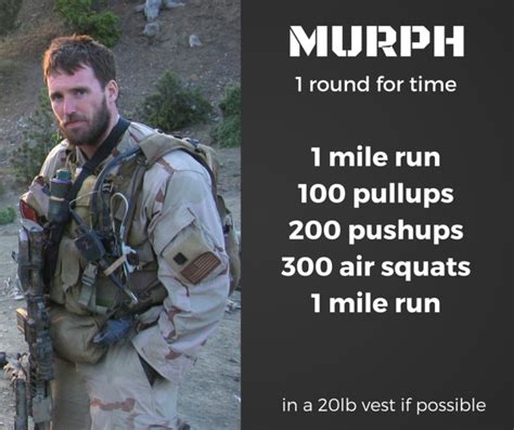 Murph Memorial Day Hero Wod History Tips And Times