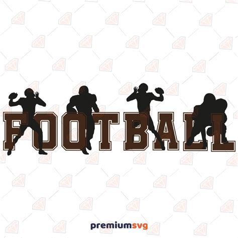 Football With Footballer Svg Cut File Premiumsvg