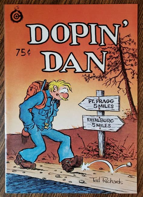 Dopin Dan 3 ~ Vf 1973 Last Gasp Underground Comic ~ 2nd Print ~ Ted