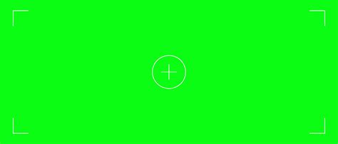 Green Screen Movie Template Film Chromakey With An Aim In Center And
