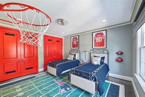 Sports Themed Boys Room Styled By Grace Thomas Designs Football