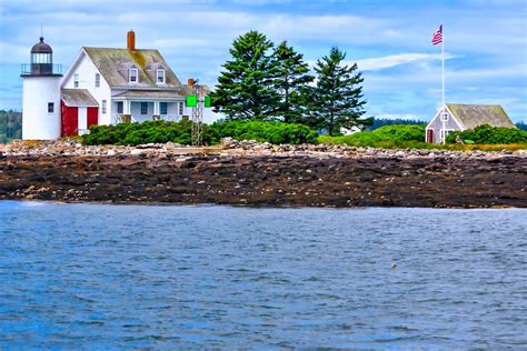 Maine Lighthouses And Beyond Blue Hill Bay Lighthouse