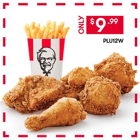 Deal Kfc Gimme 5 5 Pieces Of Original Recipe And Regular Chips For 9 99 Frugal Feeds Nz