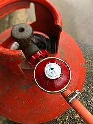 TheSunnyValley Hand Tight Propane Gas Regulator With 2M Hose 2 Clips