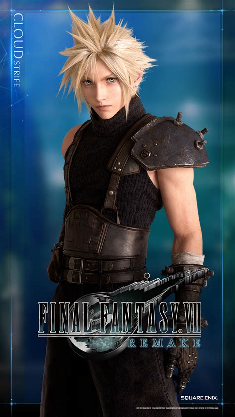 Final Fantasy Vii Remake Wallpapers Of Cloud Strife And
