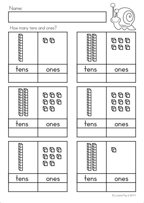 This is one of many exercises we provide emphasizing an understanding of our base ten number system. Spring Kindergarten Math and Literacy Worksheets ...
