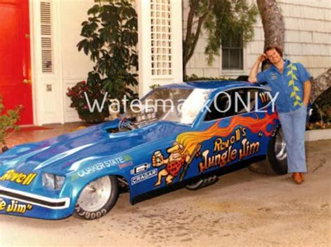 Andjungle Jimand Liberman 77 Chevy Monza At Jerry Lewis Nitro Funny Car