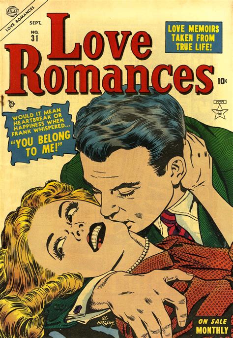 Love Romances You Belong To Me Issue 31 September 1953 Romance Comics Romance Covers