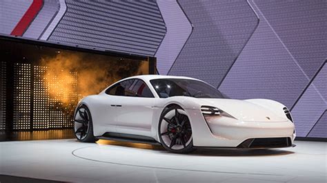 Porsche Unveils The All Electric Mission E Concept Car Architectural