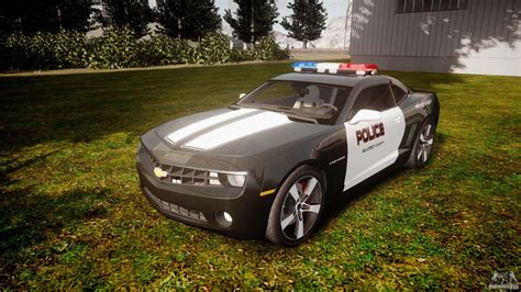 Chevrolet Camaro Police Beta Para Gta 4