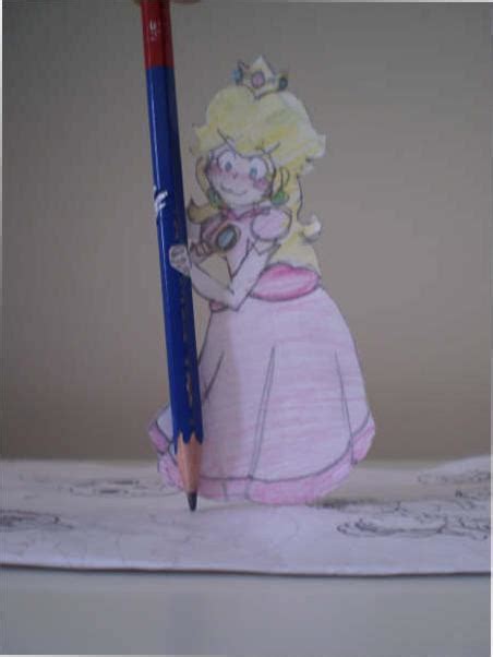 Paper Child Princess Peach By Daisydrawer On Deviantart
