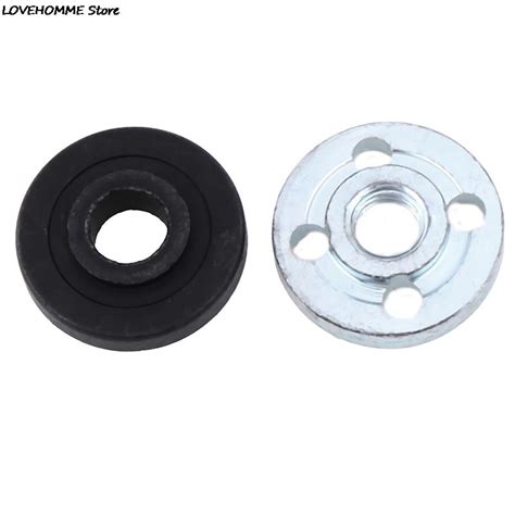 2PCS Set Angle Grinder Replacement Part Inner Outer Flange Set Fits For