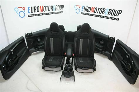 Mini John Cooper Works Sportsitze Seats Dinamica Stoff Carbon Black F56