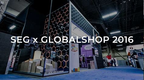 Seg Systems Trade Show Booth At Globalshop 2016 Youtube