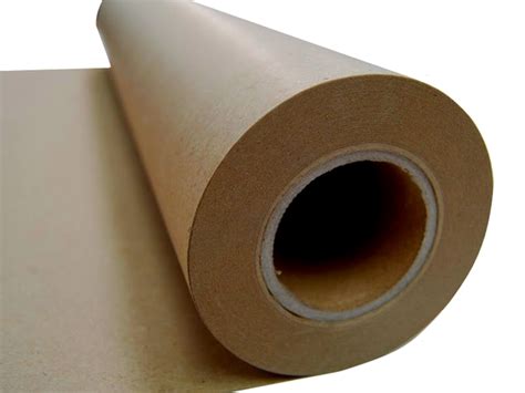 Brown Kraft Paper Roll 600mm X 50m 80 Gsm Paper Roll