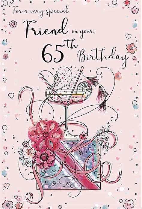 Uk 65th Birthday Cards For Women