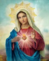 16x20 Immaculate Heart of Mary Virgin Mary Print 8x10 Religious Art ...