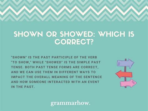 Shown Vs Showed Difference Explained Helpful Examples Trendradars