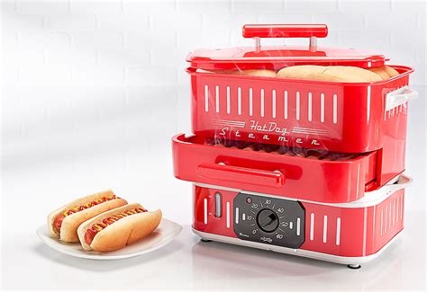 Cuizen Retro Hot Dog Steamer