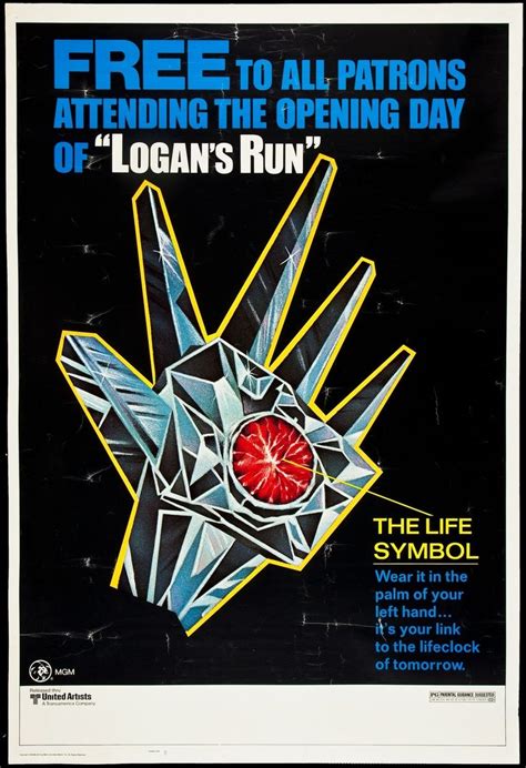 The survivors of war, overpopulation and pollution are living in a great domed city, sealed away from the forgotten world outside. Logan's Run (1976) | Logan's run, Original movie posters ...