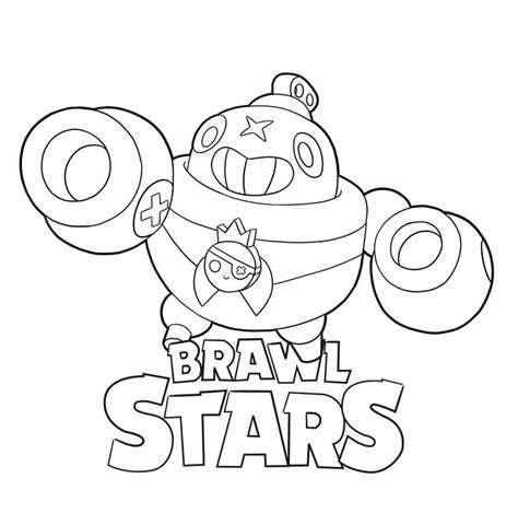 Spike Brawl Stars Coloring Pages
