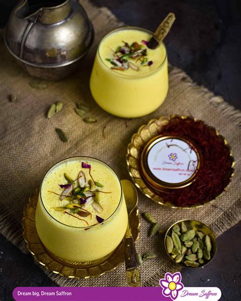 Recipe 6 Saffron And Cardamom Yogurt Smoothie