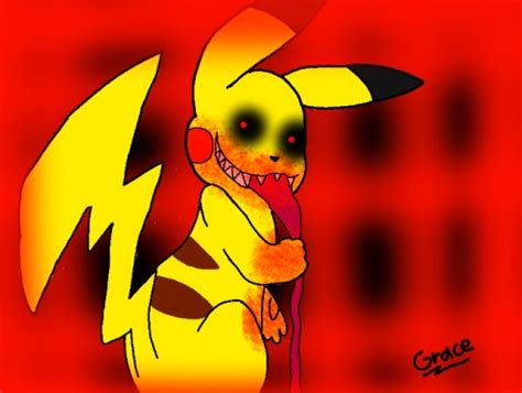Colors Live A Scary Pikachu By Gracetheechidna