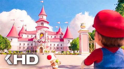 The Super Mario Bros Movie Clip Peachs Castle 2023 Youtube