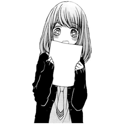 Anime Png Black And White Transparent Anime Black And Whitepng Images Pluspng