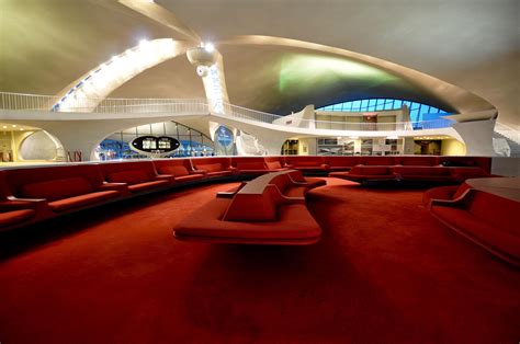 Twa Terminal At Jfk Airport In New York City Opened In 1957 And