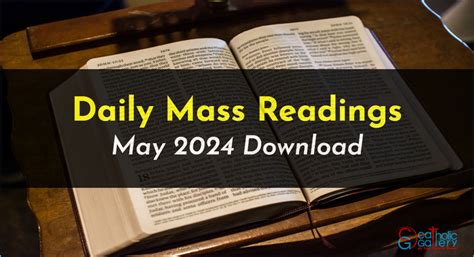 Download Mass Readings May Catholic Gallery