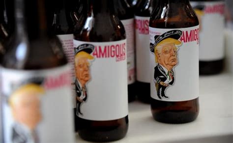 Frowning Donald Trump Features On Label Of Controversial Cross Border Beer
