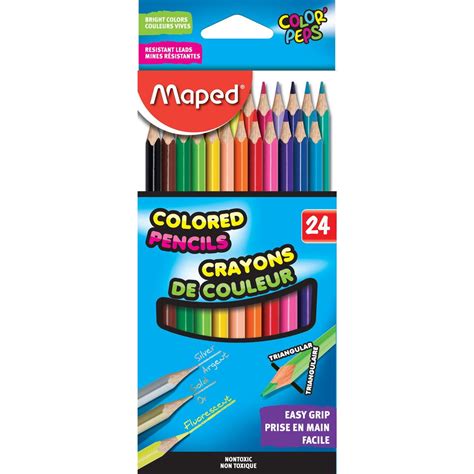 Maped Colorpeps Colored Pencil Set 24 Pencils