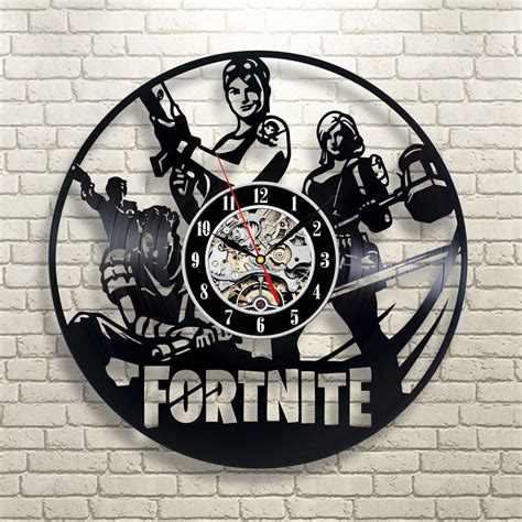 Boxing Gaming T For Sportsman Boxer Theme Vinyl Record Wall Clock
