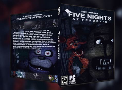 Five Nights At Freddys Pc Box Art Cover By Jengasoft