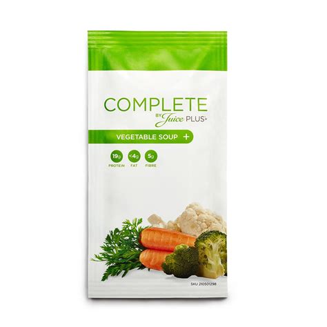 Complete by Juice Plus+® Vegetable Soup (60 Pouches)