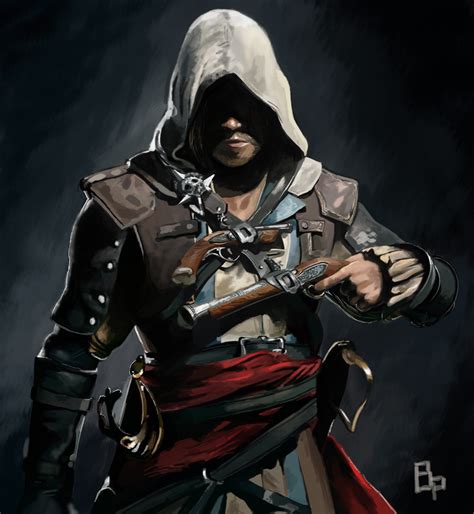 Captain Edward Kenway Assassins Creed Black Flag 14 Scale Statue