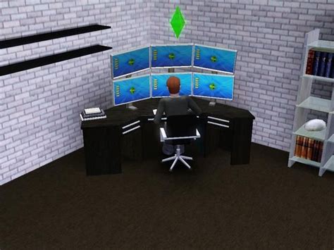 Clutch3547s The Batcave Monitors Set Sims 4 Cc Furniture Sims 4 Tsr