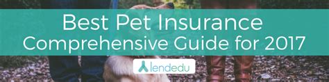 Best Pet Insurance - Comprehensive Guide for 2017 | LendEDU