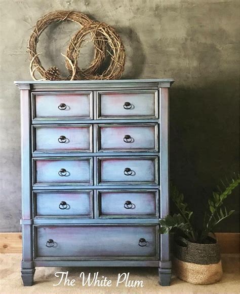 Blending Is Amazing On This Piece Painted Dresser Painted Furniture