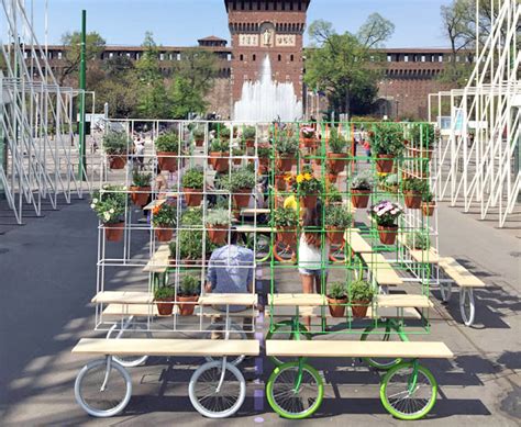 A Rolling Garden On Wheels Recently Popped Up In The Middle Of Milan