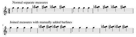 Inconsistent Spacing Of Same Duration Notes Musescore