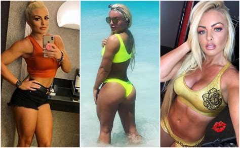 Wwes Mandy Rose Stuns On Maxim Cover In Sexy Gold Lingerie Pics