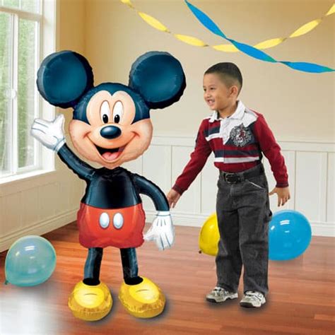 Mickey Mouse Airwalker Foil Balloon 132cm 52 Inch Partyrama