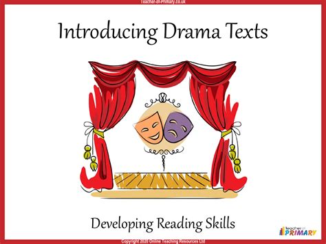 An Introduction To Drama Texts Powerpoint English 4th Grade