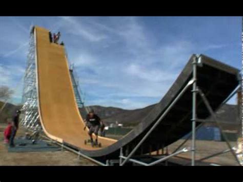 Squash all those happy plants with the rolling tyre. Nitro Circus - Exclusive Nitro Mega Ramp training footage ...